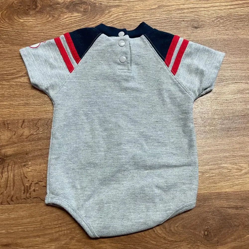 Disney Mickey & Co. Baby Boys Baseball Short Sleeve Shirt One Piece Size 12M